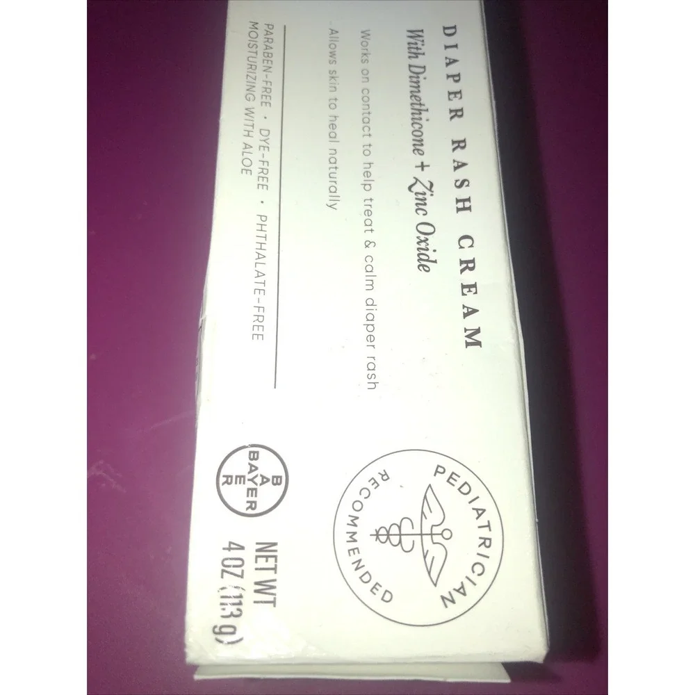 A+D Diaper Rash Cream with Dimethicone + Zinc Oxide 4oz Exp 6/2026*